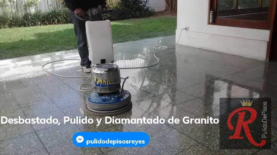desbastado y pulido de granito