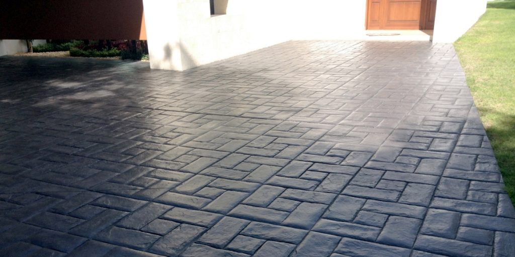 concreto estampado